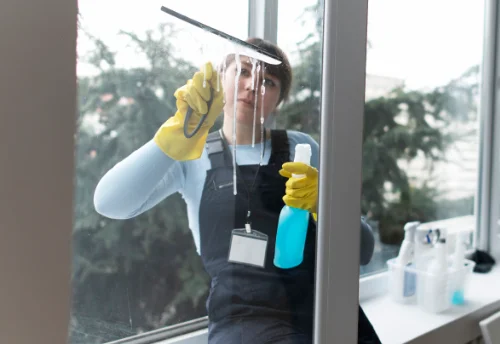 Nettoyage de vitres intérieures et extérieures à Épaignes